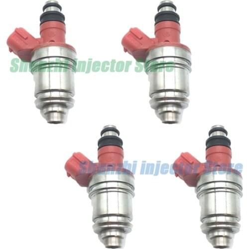 4pcs 15710-77EA0 JS28-2 fuel injector for Suzuki&Isuzu&Honda Aerio / Esteem / Pickup / Rodeo / Passport 2.0L 1.8L 2.3L 2.6L L4