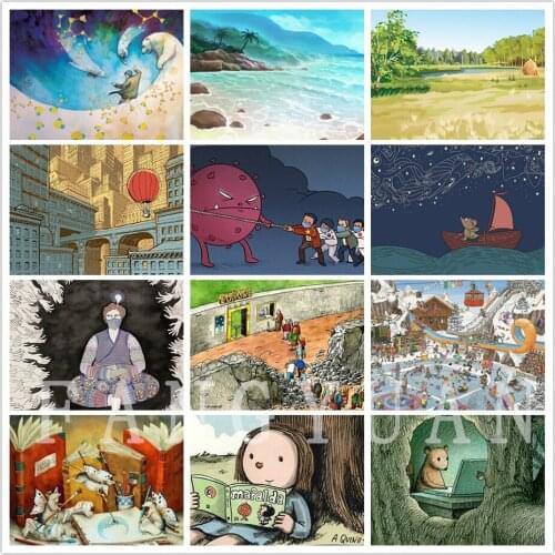 5D Diy Diamond Embroidery Cartoon Anime Needlework Diy Diamond Painting Cross Stitch Kits Mosaic Wall Picturs Home Decoration