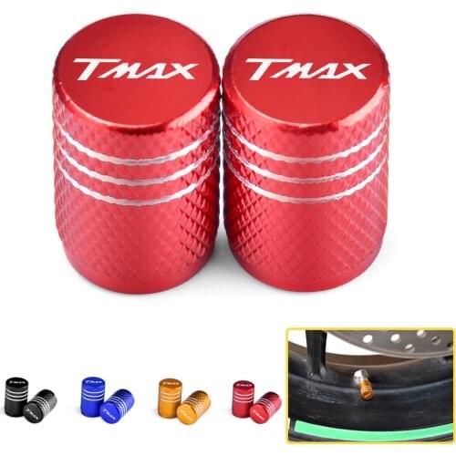 Motorcycle Accessorie Wheel Tire Valve Stem Caps CNC Airtight Covers for YAMAHA T-MAX 500 530 TMAX TMAX530 SX/DX 2017 2018 2019