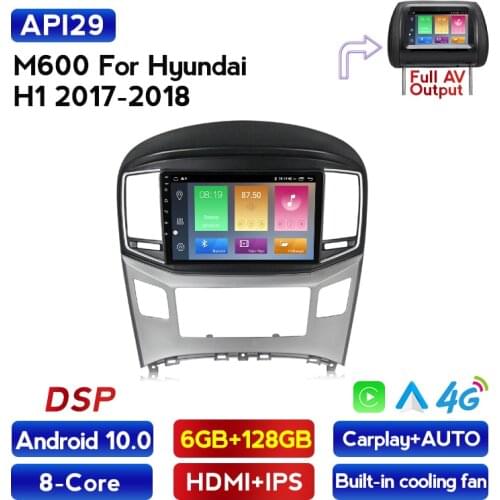For Hyundai H1 Grand Starex 2015-2018 Tape Recorder Video Navigation GPS WIFI RDS USB Android Car Radio Multimedia Video Player