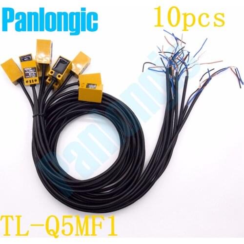 Panlongic 10 PCS Proximity Sensor Switches TL-Q5MF1 5mm DC 10-36V PNP NO Normal Open NEW Free Shipping