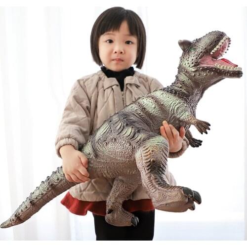 Large Dinosaur Model Toy Jurassic World Simulation Tyrannosaurus Rex Animal Dinosaur Model Action Figures For Kids Boys Gift