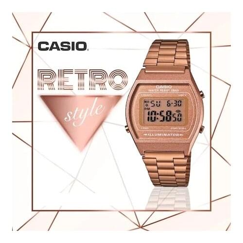 Casio B640WC-5ADF Womens Retro Wristwatch-Ersa Hours Guaranteed
