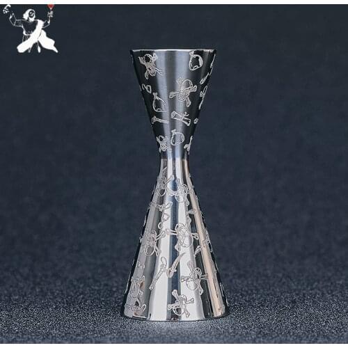 10/20/30/45/60ml Carven Measuring Cup Tools 304 Stainless Steel To Create One-Piece Bar Measure Cocktail Jigger Bar Accessorys