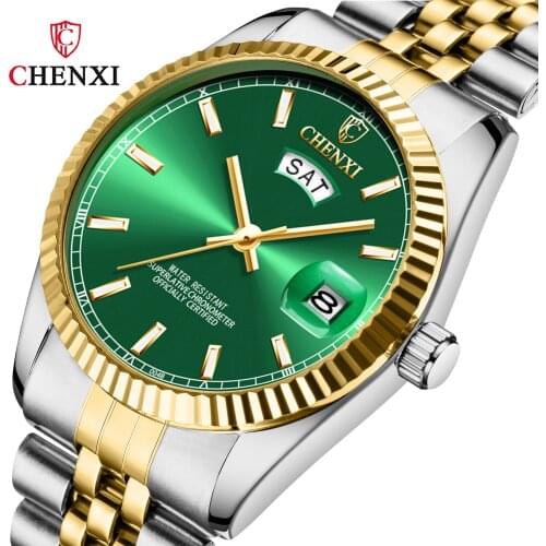 KAT-WACH Mens Stainless Steel Watch