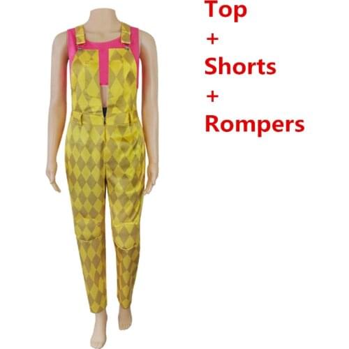 Cosplay Costumes 2020 Movie Disfraz Sexy Bra Romper Overalls Suit Costume Suit Girls Adult Halloween Party