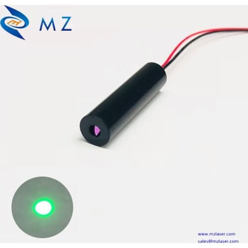 Hot Selling D8 532nm 10mw APC Driven Green Dot Laser Pointer Module