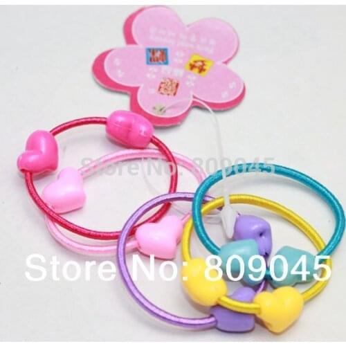 Min order $10)Colorful flower hairband for women/girl ponytail holder elastic hair band ties hair accessory HB12 20pcs/lot