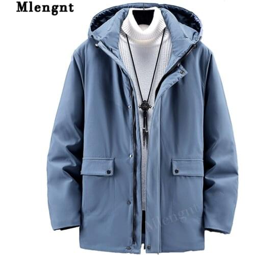 Mlengnt Men's Autumn Parkas
