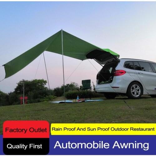 MPV Car Side And Rear Awning Tent UV And Rain Proof Sky Curtain Family And Friends Camping Dinner Party Multifunctional Awning