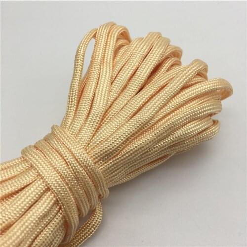 10yds Paracord 550 Parachute Cord Lanyard Rope Mil Spec Type III 7 Strand Climbing Camping Survival Equipment #Light pink