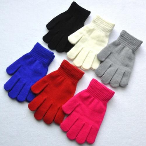 2017 New Arrival Womens Winter Gloves Autumn Elegant Drivers Gloves Mittens Men Wool Knitted Colorful Full Fingers Glove JS09