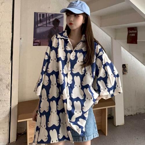 Womens Shirt Design Sense Niche Short Sleeve Shirt Men Women Summer Sunscreen Korean Loose Blouse Fashion Jacket Women Shirts