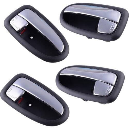 4pcs Car Interior Door Catch Handle 82610-17020 82620-17020 Fit for Hyundai MATRIX LAVITA 2001-2005 2006 2007 2008 2009 2010