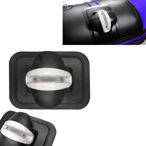 Heavy Duty Kayak Dinghy Cleat Seat Dock Anchor Big base Deck Lock Rope Tight anchor Base Tie Off Patch For inflatable boat Raft