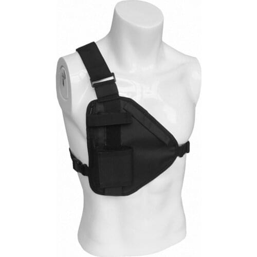 Outdoor Multi-pockets Walkie-talkie Call Machine Triangular Tactical Chest Bag Vest Camping Accessories Chest Zipper Bag