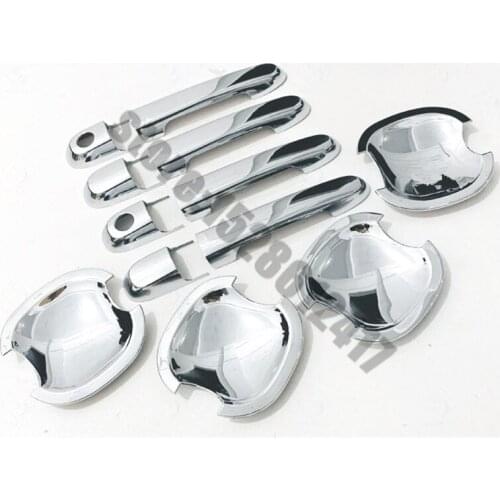 For Hyundai Accent 2006~2011 SMART DOOR HANDLE + DOOR BOWL COVER CUP TRIM KEY ACCESSORIES Car Styling
