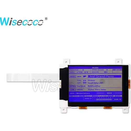 Wisecoco 5.7 Inch LCD Screen Display For Yamaha PSR S500 S550 S650 mm6 mm8 DGX520 DGX-620 DGX630 DGX640