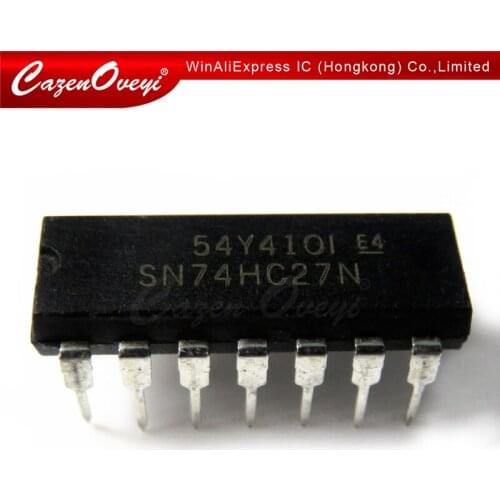 1pcs/lot SN74HC27N 74HC27AP 74HC27 DIP-14 In Stock