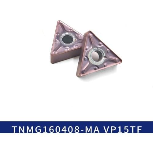 100% Original TNMG TNMG160404-MA TNMG160408-MA VP15TF TNMG1604 04 08 Lathe Cutter Tools Turning Cutter CNC Carbide
