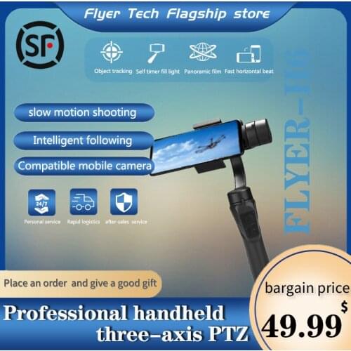 3-Axis Handheld Gimbal Stabilizer For Smartphone Action Camera Gopro Video Record Vlog Live Selfie Stick Focus Pull Zoom