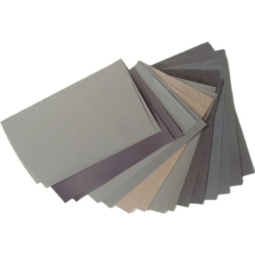 400 600 3000 800 1000 1200 1500 2000 2500 Grit Sandpaper Wet/Dry 15pcs/Set Universal For Wood Metal Polishing Automoti