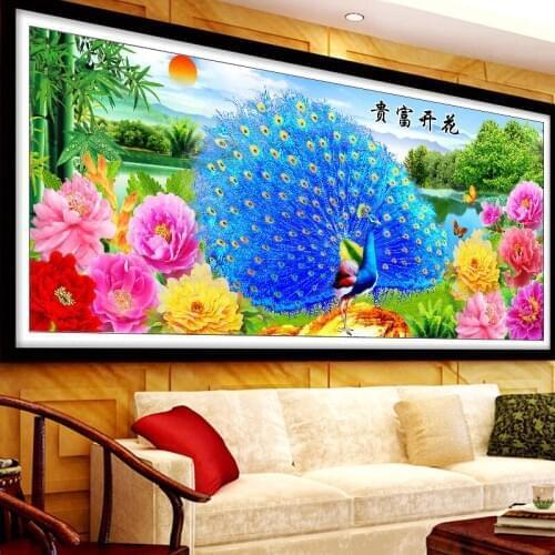 DIY 5D Sale Diamond Embroidery, Diamond Mosaic, Normal/Special Shaped, Peony, Peacock, Diamond Painting, Cross Stitch,3D, Decora