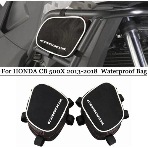 CB 500X Motorcycle frame anti-collision strip waterproof bag bumper repair tool bag 2013-2018 For HONDA CB500X CB 500 X