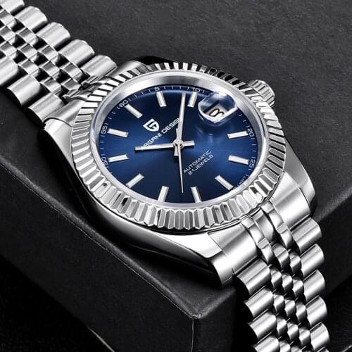 PAGANI DESIGN Men Mechanical Watch Top Brand Luxury Automatic Watch Business Stainless Steel Waterproof Watch Relogio Masculino