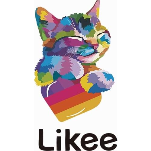 NEW Colorful Cat Patches Thermal Stickers For Clothing Diy A-level Washable Heat Transfer Fashion Applique Likee Applique Patch