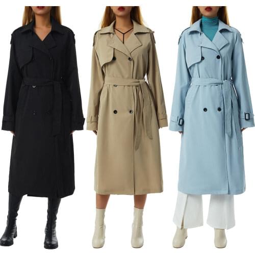 Hirigin Women's Classic Trench Coats