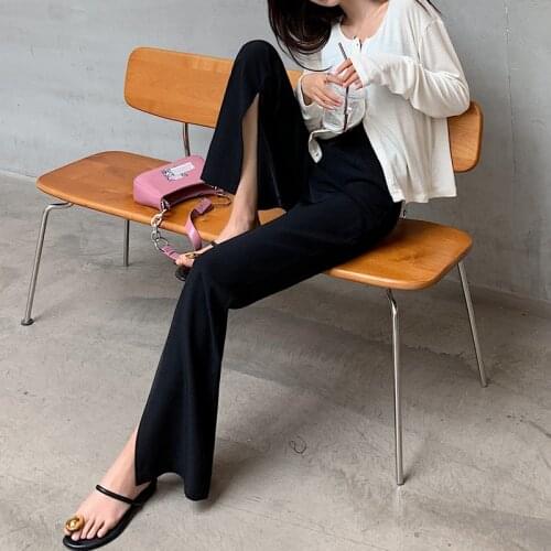 M-2XL New Summer Thin Women Pencil Pants New Wool Pants Female Summer High Waist Loose Trousers Womens Trousers Summer