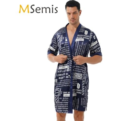 Мужские домашние халаты MSemis China At AliExpress