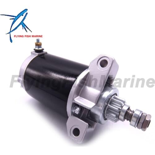 Outboard Engine 65W-81800-00 65W-81800-01 65W-81800-02 65W-81800-03 Starter Motor for Yamaha 20HP 25HP 4-Stroke Boat Motor, 18-6