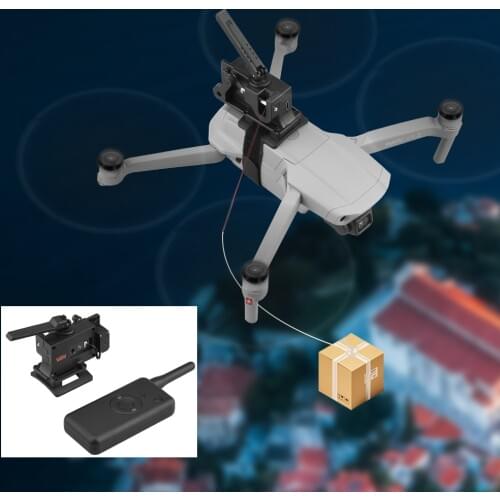 Remote Thrower for DJI Mavic 2/Pro/Air 2/FIMI X8SE Phantom 3 4 Fishing Bait Delivery Parabolic Drone Air-Dropping System