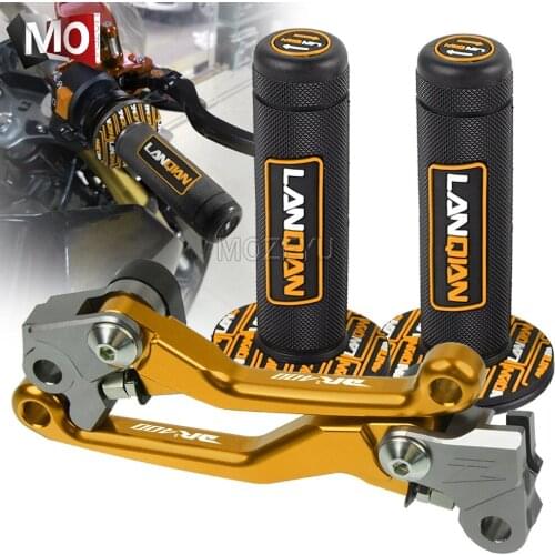 For SUZUKI DRZ400 DRZ 400 S SM DRZ400S DRZ400SM 2000-2017 CNC Pivot Brake Clutch Levers Dirt Bike Handle Hand Grip Handlebar
