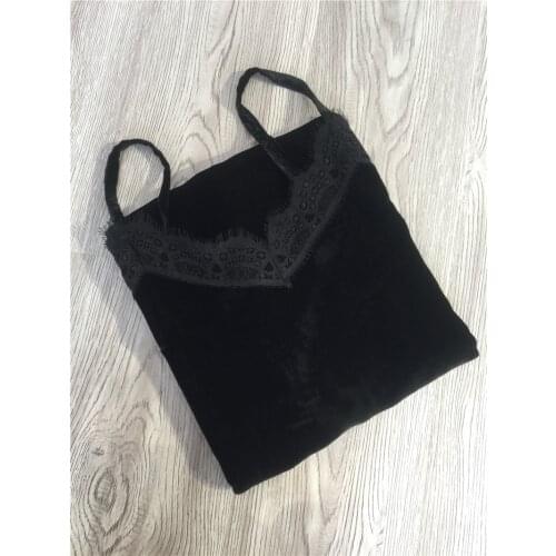 Womens Long Silk Velvet Dungaree Dress Nightdress