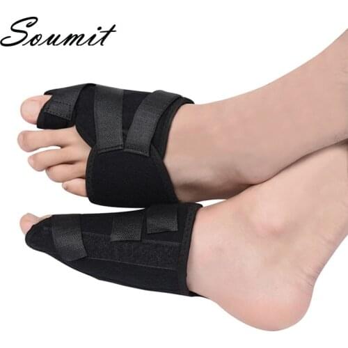 1 Pair Fabric Bunion Pads Hallux Valgus Orthopedic Toes Corrector Insoles Foot Corrector Shoes Pad Big Bone Orthotics Insole