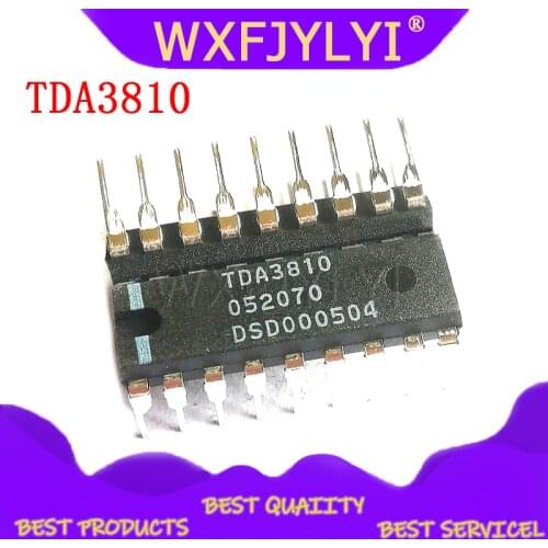 2PCS TDA3810 A3810 DIP18 Sound field effect processor circuit