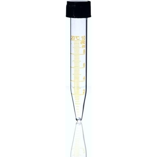 5Pieces/lot 10mL Glass Centrifuge Test Tube With Screw Cap Conical Bottom Lab Supplies