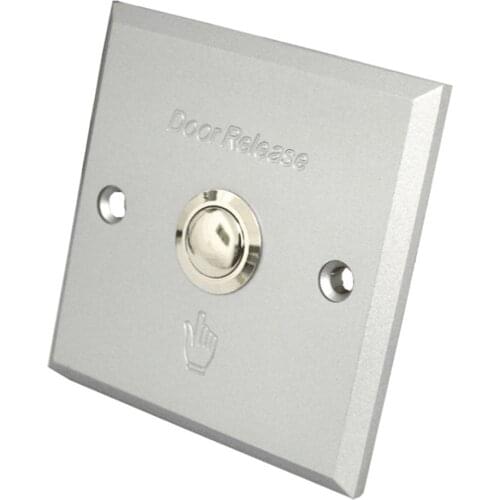 Aluminum Alloy Push Button Switch Exit Button Door Release for Access Control