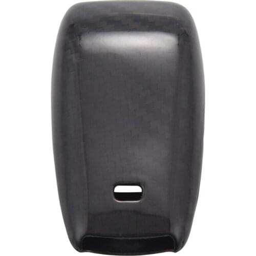 Real Carbon Fiber Car Key Shell Cover Trim For Mercedes Benz W222 S Class E Class W213 C-Class W205 Glc X253