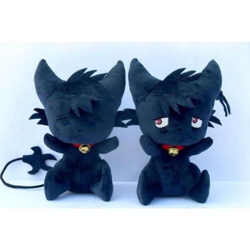 Servamp Mahiru Shirota kuro black cat 35CM Cosplay