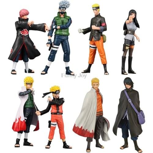 Naruto Shippuden Anime Figure Model Uchiha Itachi Obito Madara Sasuke Hidan Konan Pain Kakashi Action Kakashi Figure Toy