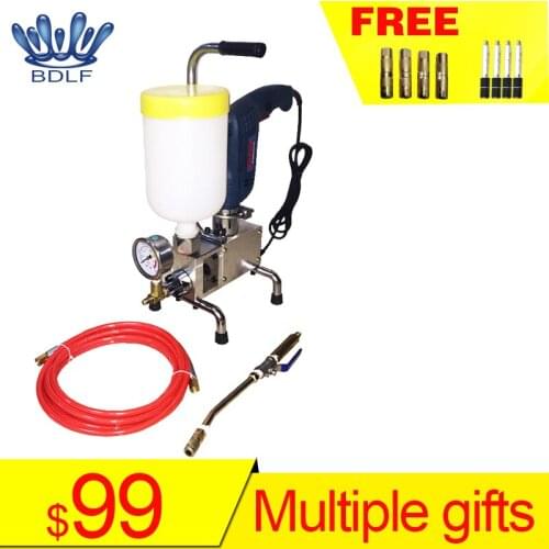 Mini electricty grout PU injection machine for sealing up