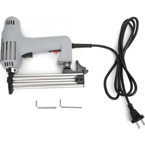 AC 220V Electric Nail Gun 2 In 1 Staple Gun U-Shaped Straight Nail Gun For OW-F30 422J 1800W 50Hz Woodworking Nailing Tools