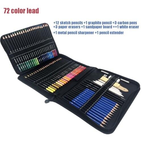 New products sell like hot cakes 95 drawing pencils Colored pencil set Student sketch Art supplies Colored lead suit Gift