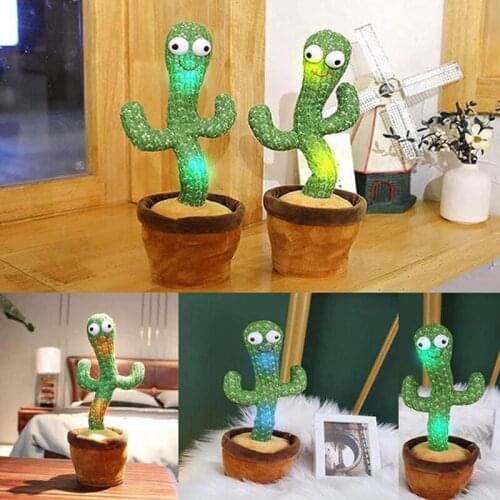 Early Childhood Education Educational Toys Dancing Cactus Musical Toy Cactus Electronic Shake Dancing Early Education Toy Cactus