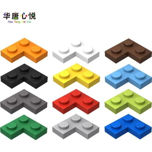 20PCS/Set 2420 MOC 2x2 Corner Board Accessories Parts Building Blocks Toys for Children Kids Gifts DIY Toys Bricks