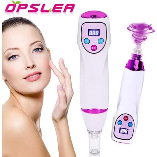 Skin Care Pimple Acne Vacuum Suction Blackhead Remover Tool Face Clean Pore Electric Nose Cleaner Microdermabrasion Machine